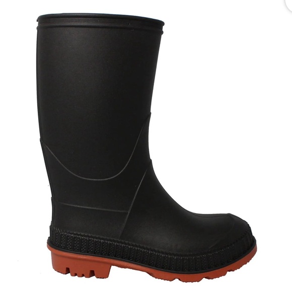 NWT Waterproof Slip Resistant Black Chore Rain Boots (Size 11/12) - Picture 7 of 10